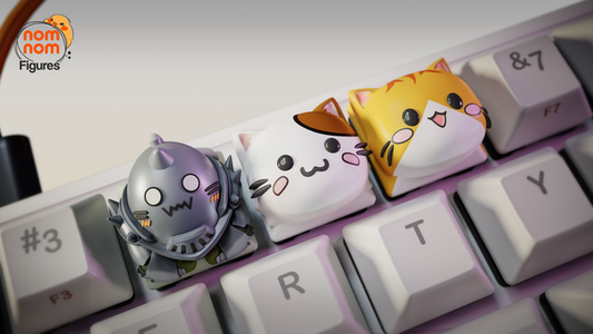 Alphonse and Cats Keycaps